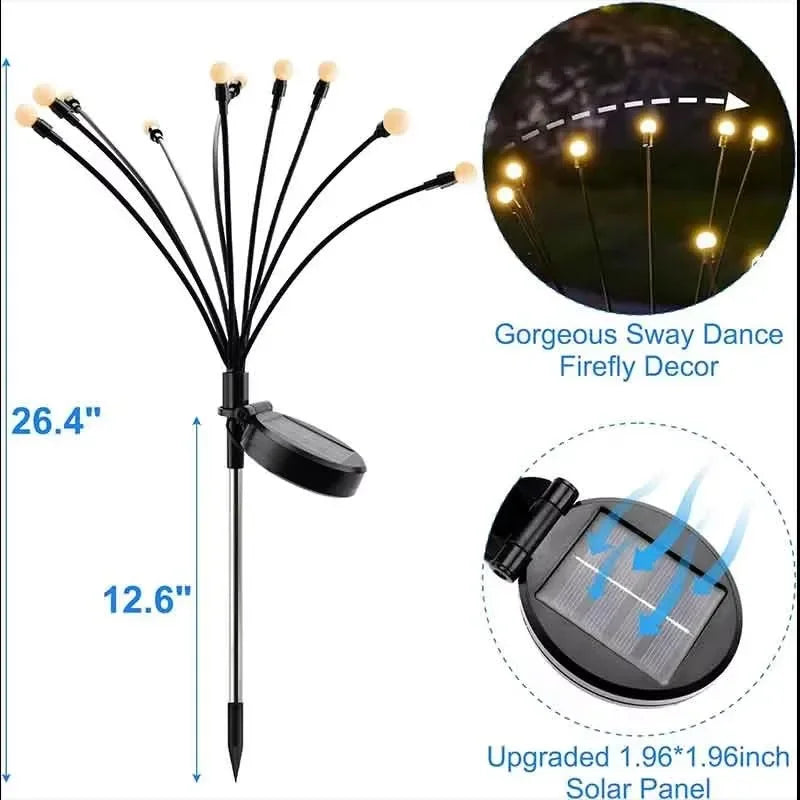 lumière solaire led moderne noire blanche boules lumineuses extérieure ip67 étanche pièces