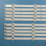 bandes rétroéclairage led 42 pouces blanc modernes téléviseur aluminium