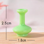 vases résine couleur verte bleue rose orange violet beiges modernes ornement cuisine bricolage accessoires