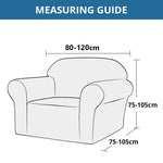 housses fauteuil vert clair tissu motifs geometriques anti debit adhésifs modernes polyester elastique salon
