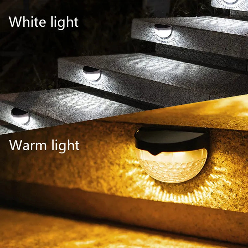 lampe solaire led extérieure moderne applique murale noire perforée adhésive étanche ip65
