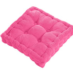 coussin carré coton épais couleurs modernes siège anti décubitus massage mémoire mousse PU polyester