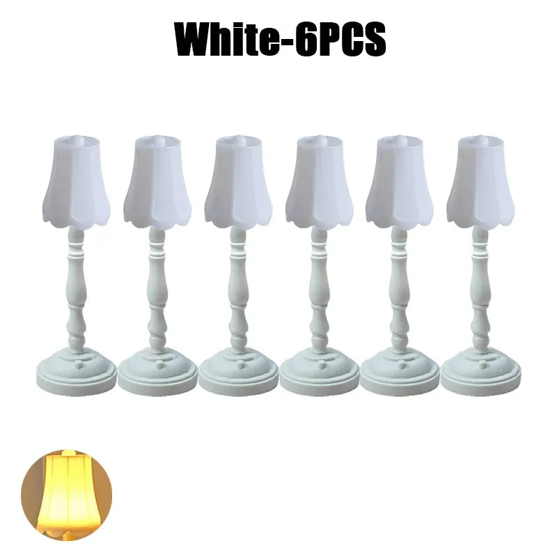 lampe table champignon blanc marron classique base stable abat jour câble