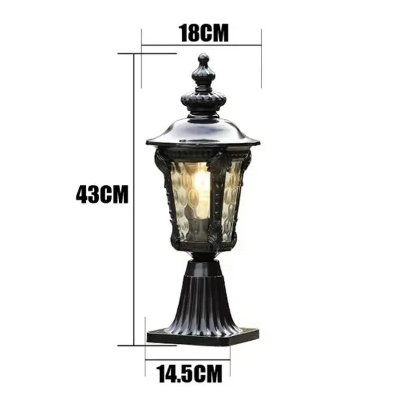 lampe sol classique transparente noir doré ornée éclairage cuisine industrielle fixée mur led 220v