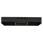hotte cuisine acier inoxydable 280 cfm vitesses led argentée moderne easy clean