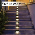 applique solaire led moderne noir beige ip66 étanche clips autonomesextérieur jardin terrasse