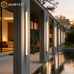 applique murale moderne led ip65 étanche 110v 220v blanc aluminium longueueur variableextérieur