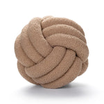 coussin rond pelucheux moderne couleur bleu marine lavable 28cm 28cm