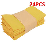 serviette table polyester vert olive unie cuisine salle manger décoration mariage