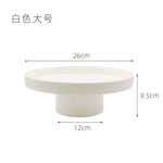 support fruits moderne plateau rangement noir blanc abs opaques plateaux deco maison