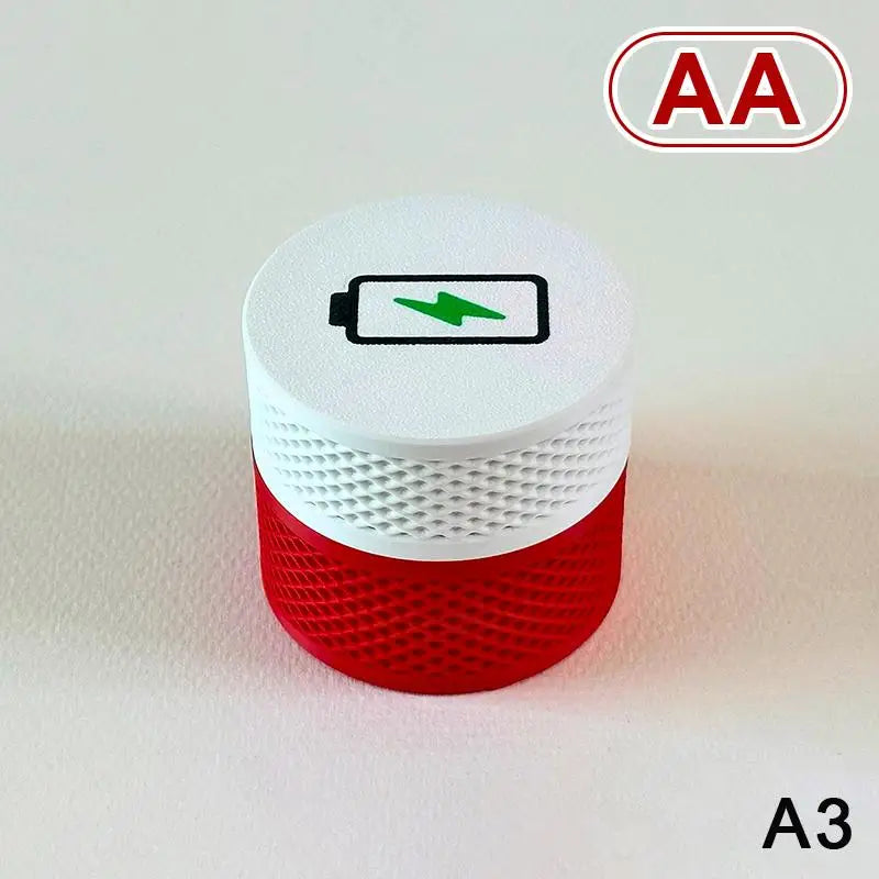 boîte piles blanc rouge moderne grille rangement piles aaa aa étanche portable