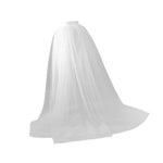 jupe tulle longue femme blanc noir élégante décontractée dentelle transparente soirée cosplay