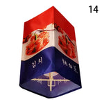 lanternes décoratives traditionnelles coréennes rouge bleu jaune blanc noix motifs nourriture textes coréens clips