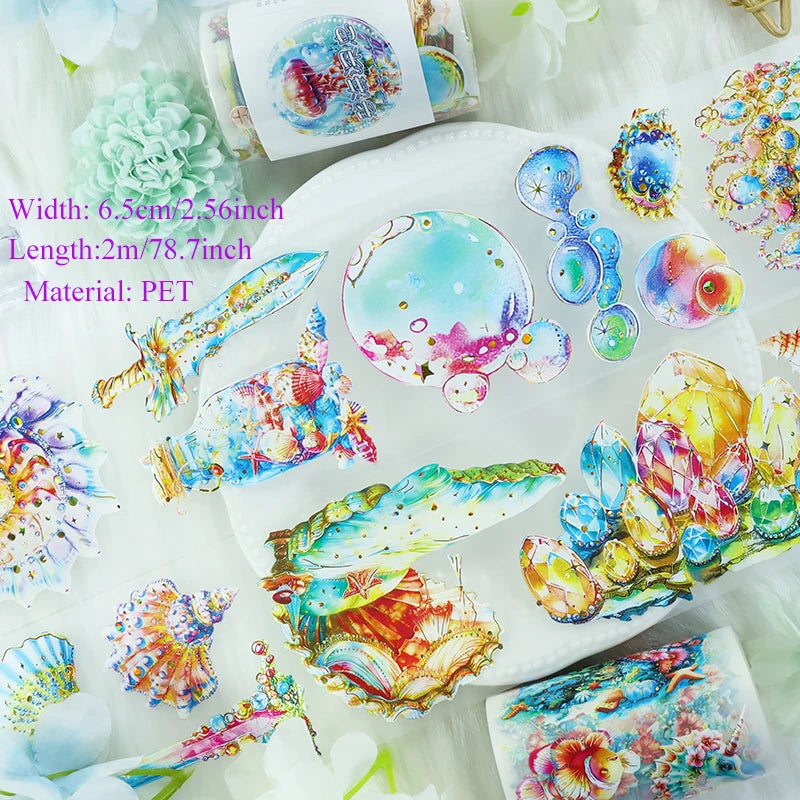 ruban adhésif décoratif motifs fleurs papillons animaux scrapbooking journal intime papeterie