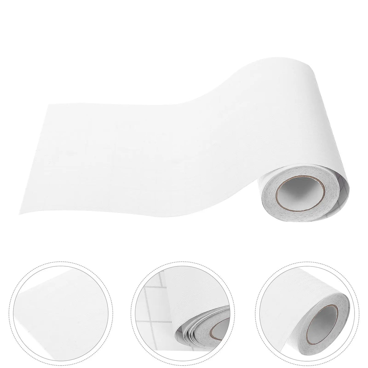 ruban adhésif pvc blanc grille moderne 500cm facile installer décoration mur