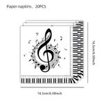 serviettes papier jetables motif animal zèbre léopard feuilles tropicales verte moderne anniversaire mariage baptême
