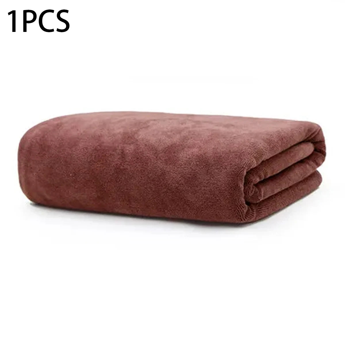 serviette bain velours épais bleu roi moderne élastique poche absorbante maison toilette plage