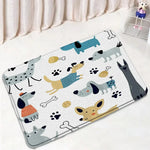 tapis toilette multicolore motifs animaux modernes adhésifs salle bain couvre siège deux sols