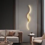 lampes murales modernes or noir led 220v 90 260v sources lumineuses 10 15m² minimaliste