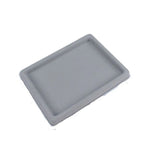 plateau conception gris clair mat opaques outils couture boite rangement ciseaux pinces bijouterie fonctionnelle