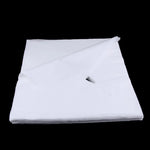 serviettes blanches classiques texture légèrement rugueuse opaques sans fixation lot 200 pieces hygiène beautéSPA