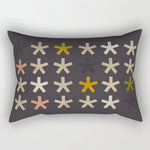 taie d'oreiller rectangulaire polyester motif géométrique moderne lit enfant 30x50cm opaque beige