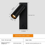 lampe murale moderne port usb noir blanc bronze fixée mur