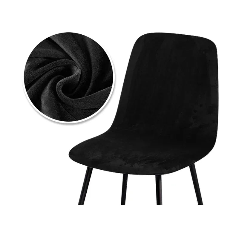 housse chaise velours moderne gris noir blanc jaune bordeaux 32 45cmversible festive