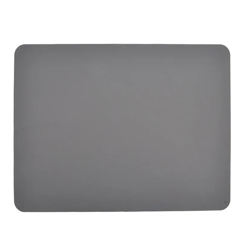 tapis table silicone antidérapant jaune bleu gris moderne 40x30cm quotidien lavable durable
