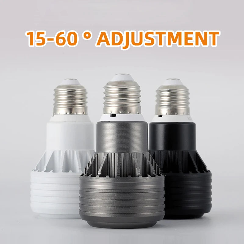 lampe led e27 orientable dimmable noir blanc 500 999 lumens 2700k 6500k moderne