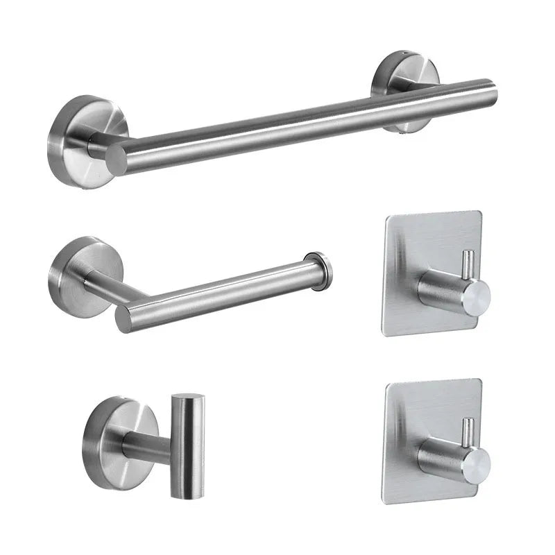 porte serviettes acier inoxydable salle bain mural cuisine toilette fixe accessorise toilette salledebain cuisine