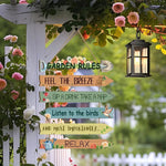 panneau decoratif mural bois floral oiseaux classique rustique jardin familial vert beige bleuclair jauneclair