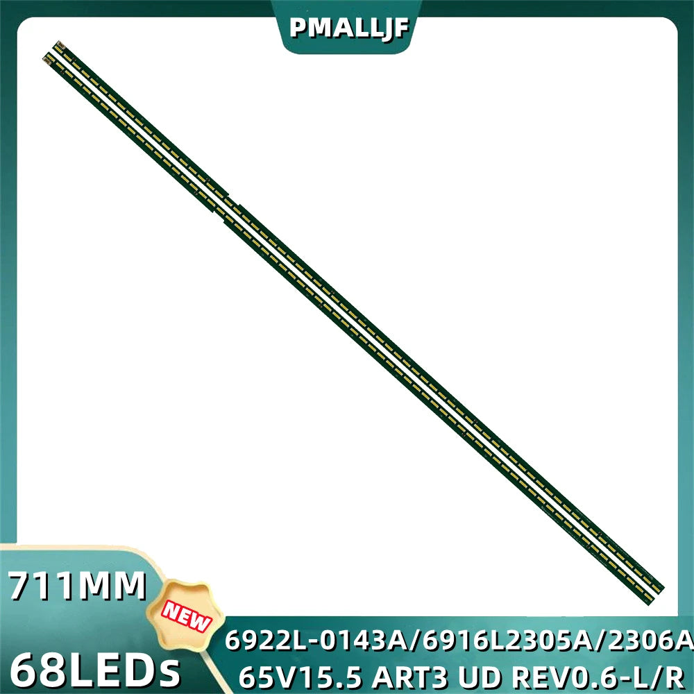ruban led vert jaune adhésif moderne connecteur 711mm 68leds électroménager éclairage intérieur technologie