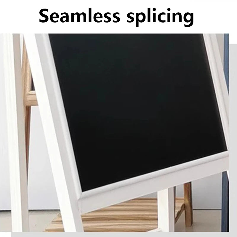 tableau noir moderne étagère bois support vis facile vert brun blanc minimaliste decoration