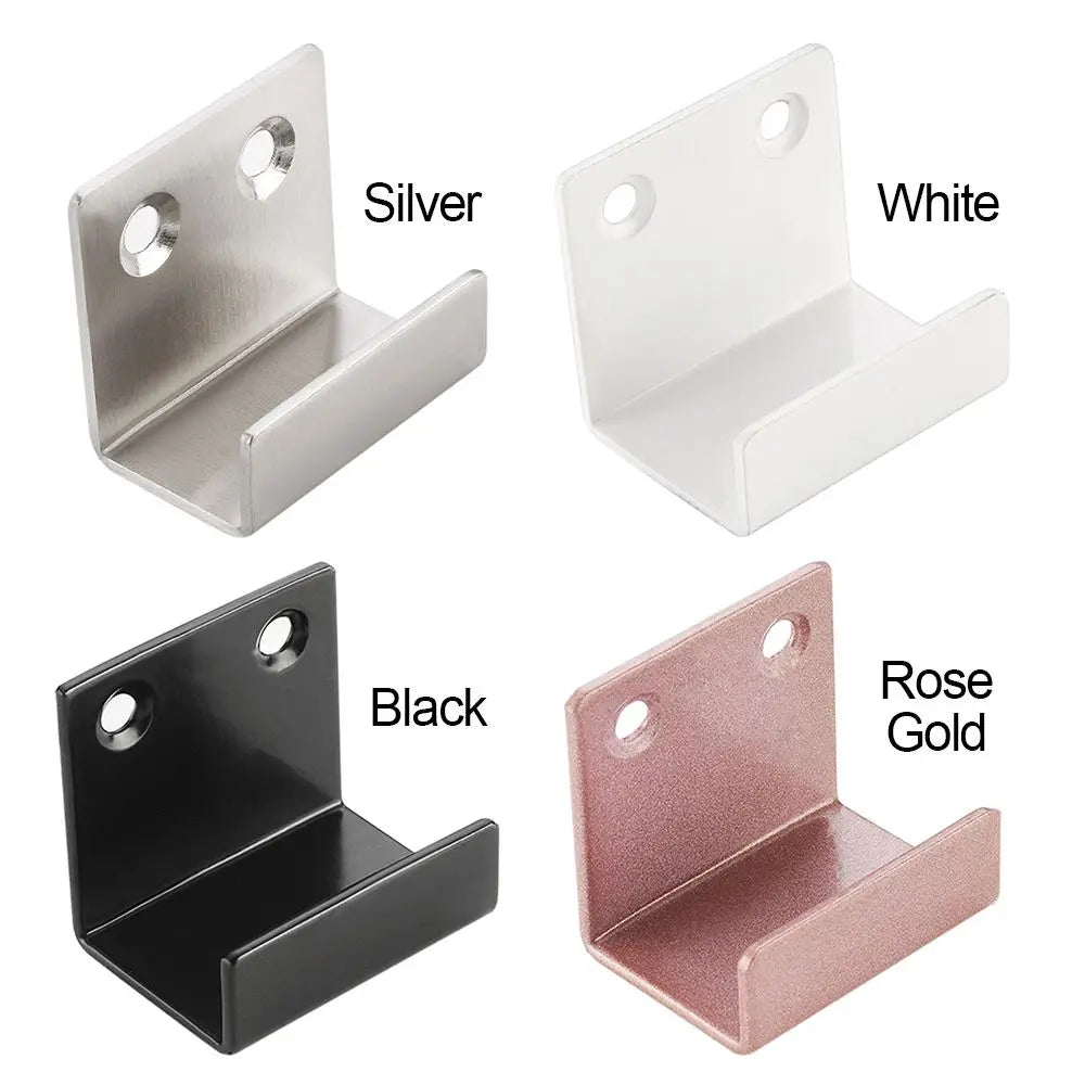 supports mur modernes eyelets argent blanc noir rose gold mat opaques