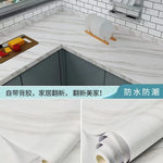 film autocollant décoratif marbre blanc moderne autocollant meuble armoire cuisine carreaux muraux vinyl wallpaper