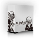 autocollants anime personnages tokyo ghoul kaneziki transparents pc noir blanc