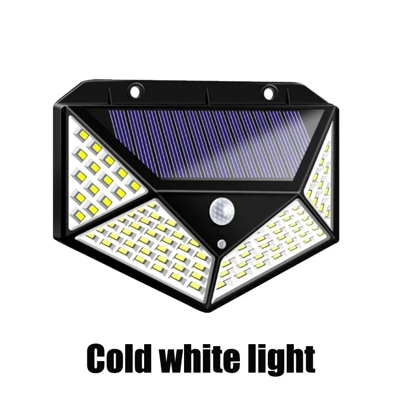 lampe solaire noire quadrillée moderne capteur mouvement détecteur présence led étancheextérieur
