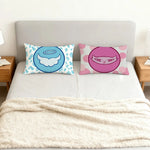masque bratz double face imprimé moderne 100 polyester coussin décoration chambre voiture sofa 40x60cm