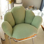fauteuil confortable moderne marron rose gris vert motifs floraux tissu doux antidérapant adultes chambre