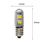ampoule led e14 e12 1w transparente jaune moderne cuisine réfrigérateur 360° ip65 15000h