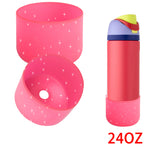 protège bouteille rose points brillants moderne 24oz 32oz 40oz