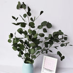 décoration intérieure bouquet fleurs séchées eucalyptus feuilles pomme naturel vert violette moderne mariage maison
