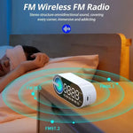Réveil radio multifonction avec connexions Bluetooth et TF