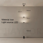 lampe moderne posée triangle noir doré matériaux fer aluminium led branchement électrique certifications multiples