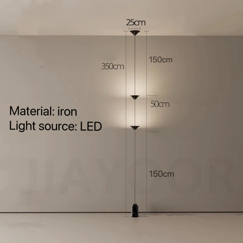 lampe moderne posée triangle noir doré matériaux fer aluminium led branchement électrique certifications multiples
