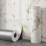 rideau décoratif moderne or rayures brillant adhésif élégant tissu rouleau chambre salon