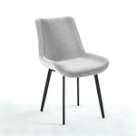 housses chaise velours polyester couleurs unies moderne salle manger anti poussière decoration festive