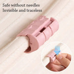 clips literie rose texture cuir résistants moderne 10 pièces fixations clips