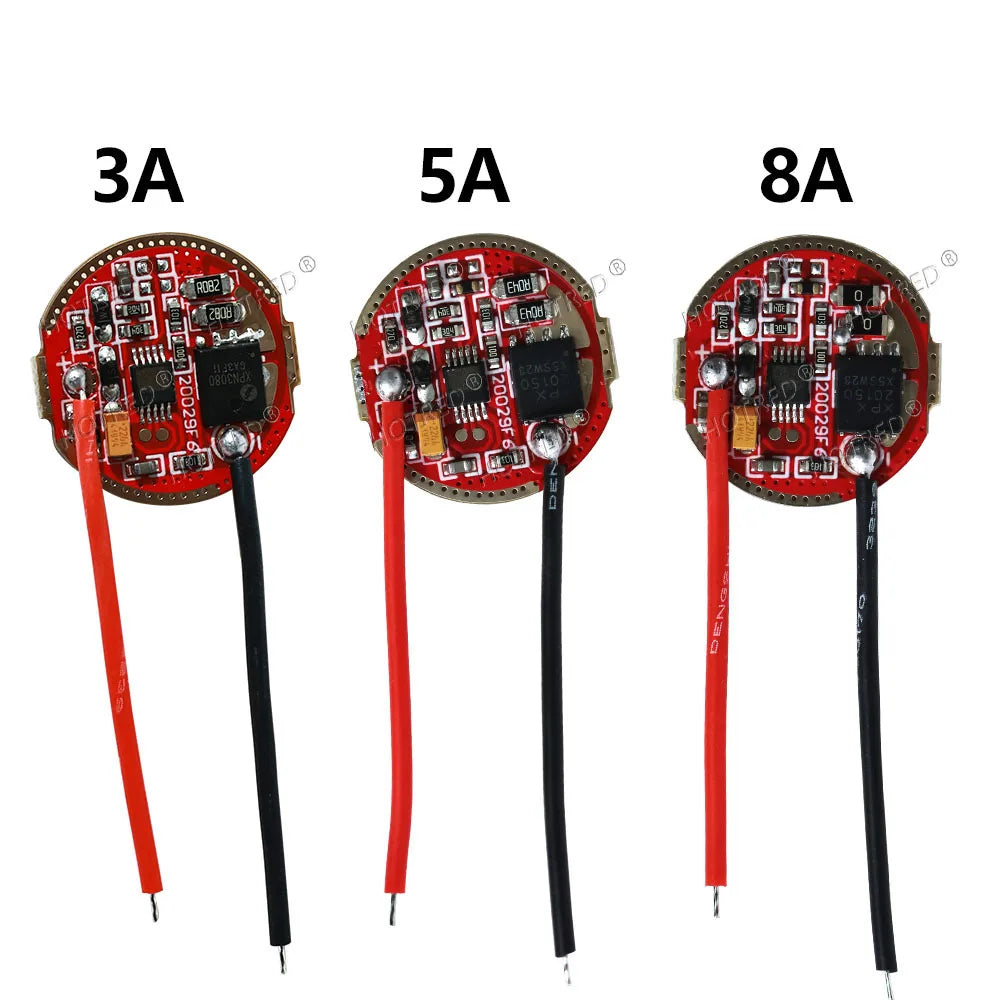 circuit imprimé led 20mm rouge moderne composants électroniques intégrés 3v 5a transformateur alimentation 1mode